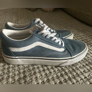 Vans Blue and White Sneakers